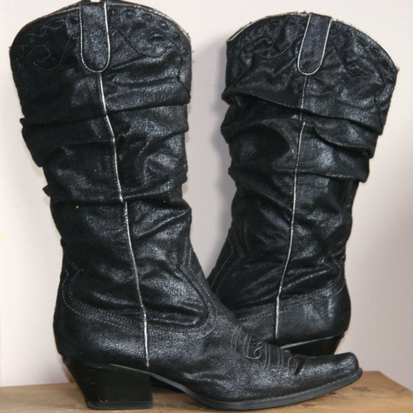 Anne Michell Cowboy Boots - Picture 4 of 8